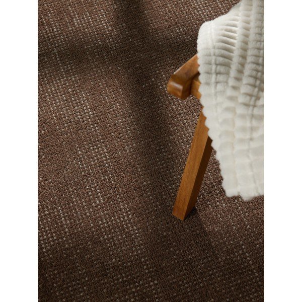 Tappeto rotondo marrone in lana tessuto a mano ø 160 cm Greenwich – Ted Baker-image-3