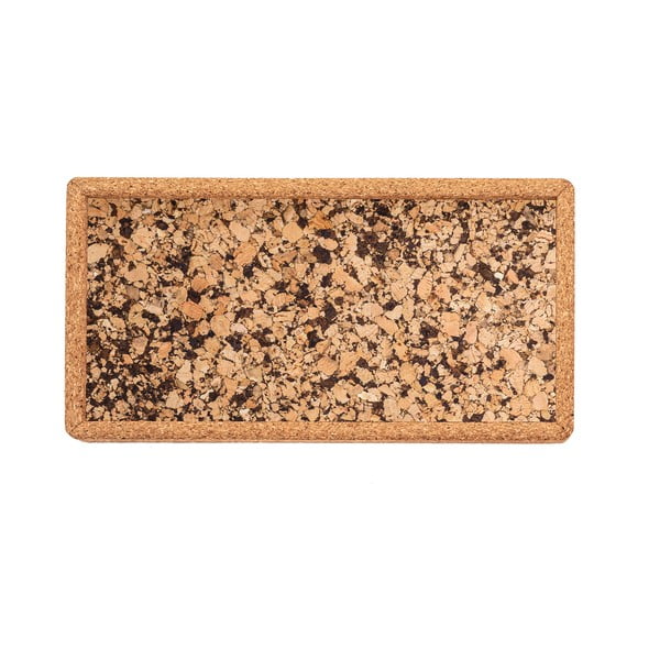 Vassoio in sughero 14,5x28 cm Querco - ZicZac