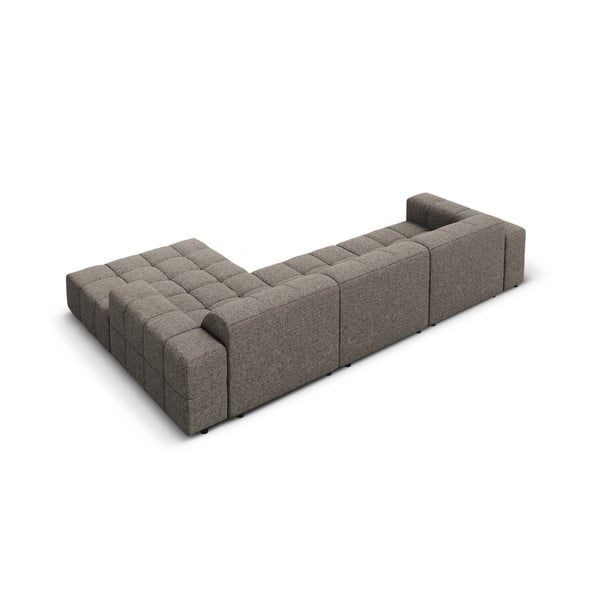 Divano angolare in grigio scuro (con penisola a destra) Chicago – Cosmopolitan Design-image-4