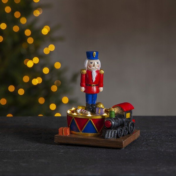Decorazione natalizia a LED, altezza 16 cm Nutcracker - Star Trading-image-1