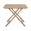 Tavolo da giardino in bambù 90x90 cm Sole - Bloomingville