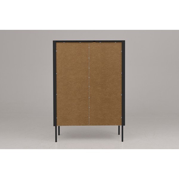 Cassettiera nera , 90 x 128 cm Switch - Tenzo-image-1