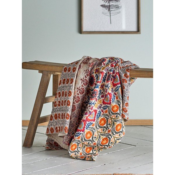 Coperta in cotone 130x150 cm Krea - Bloomingville-image-1