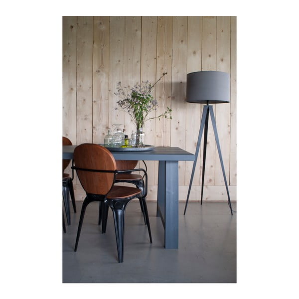 Lampada da terra nera e grigia Treppiede, ø 50 cm - Zuiver-image-2