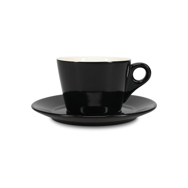 Piattino nero in porcellana ø 16,5 cm Barista – BonBistro-image-2
