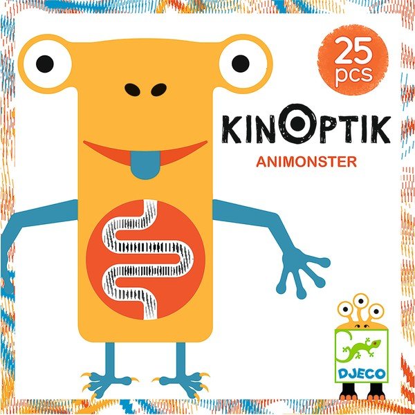 Puzzle in legno Animonster - Djeco-image-1