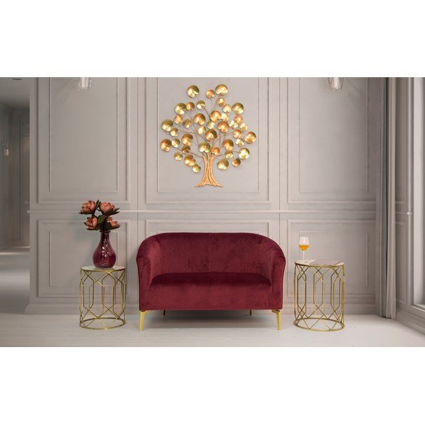 Divano Vienna rosso vino - Mauro Ferretti-image-1