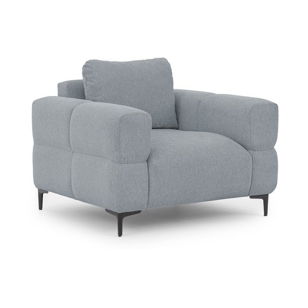Poltrona blu polveroso Helio – Ropez