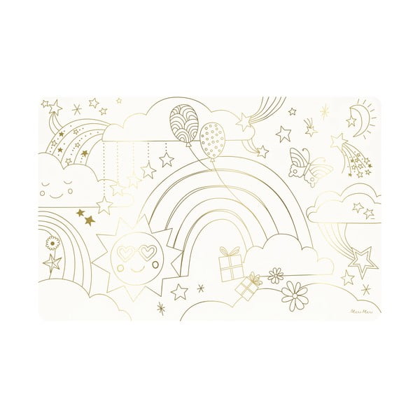 Tovagliette di carta in set da 8 pezzi 28x42,5 cm Happy Icons - Meri Meri-image-3