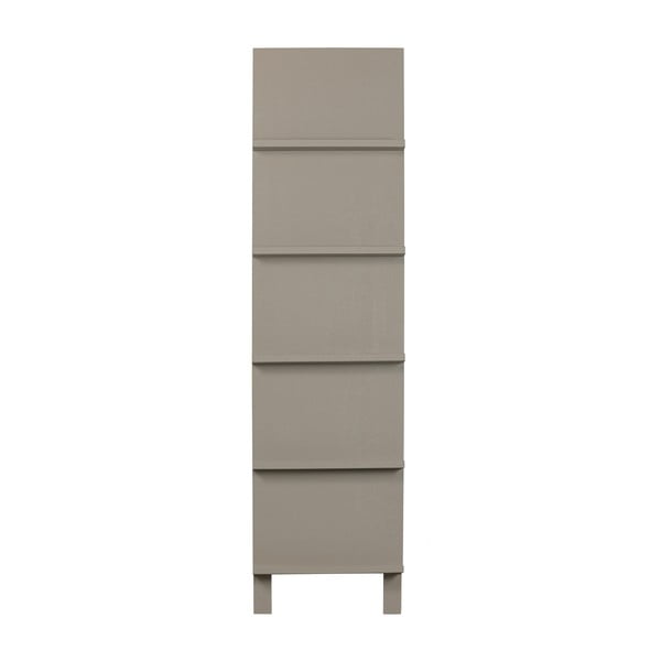 Libreria in legno di pino crema 56x215 cm Display - vtwonen