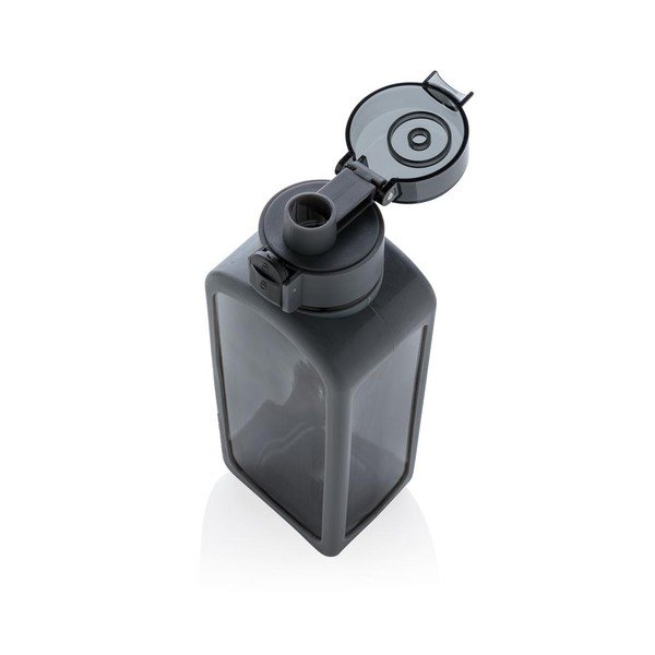 Černá uzamykatelná lahev s automatickým otvíráním XD Design Collection, 600 ml-image-2