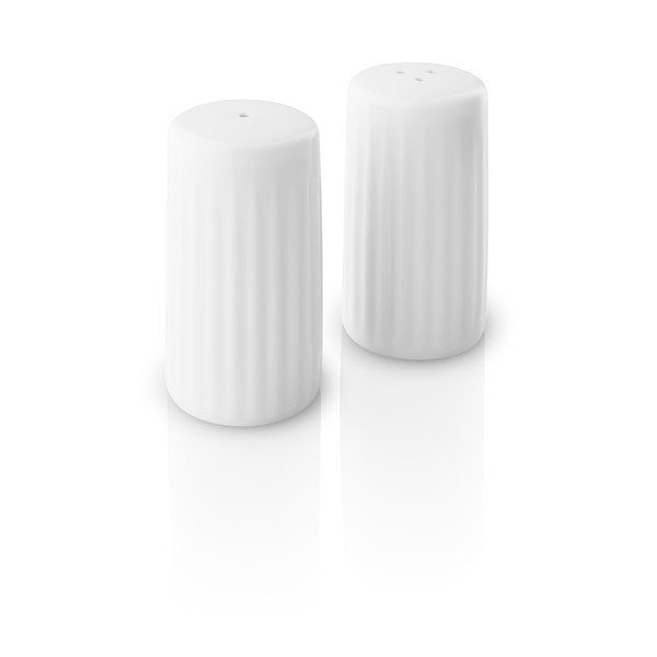 Set di saliera e pepiera in porcellana bianca Legio Nova - Eva Solo-image-1