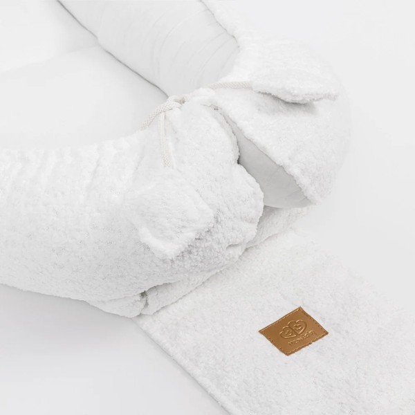 Riduttore per lettino bianco 55x83 cm – Meowbaby-image-1