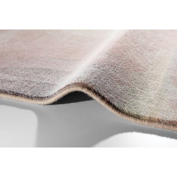 Tappeto in lana rosa chiaro 170x240 cm Kaola - Agnella-image-2