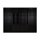 Libreria in legno di pino marrone 296x223 cm Anita - Støraa