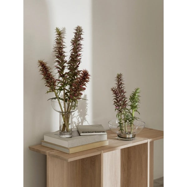 Vaso in vetro fatto a mano (altezza totale 21 cm) Miyabi – Blomus-image-1