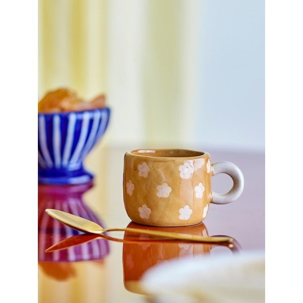 Tazza per bambini marrone in ceramica 110 ml Nini – Bloomingville-image-1