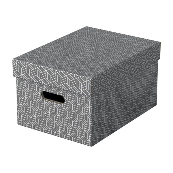 Set di 3 scatole portaoggetti grigie , 26,5 x 36,5 cm - Esselte Home
