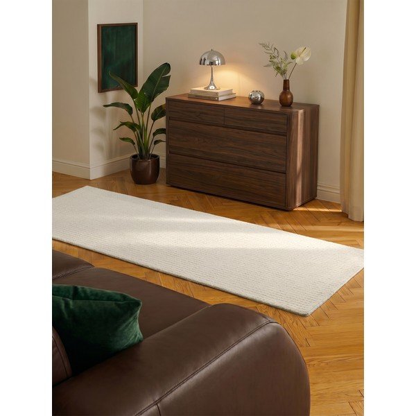Passatoia color crema in lana 80x250 cm Eloise – Hanse Home-image-2