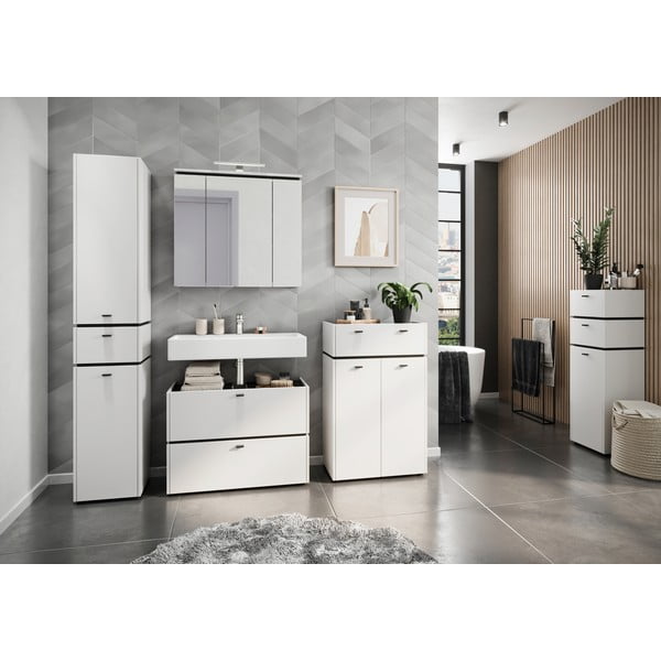 Mobile bagno alto bianco 34x189 cm Modesto - Germania-image-3