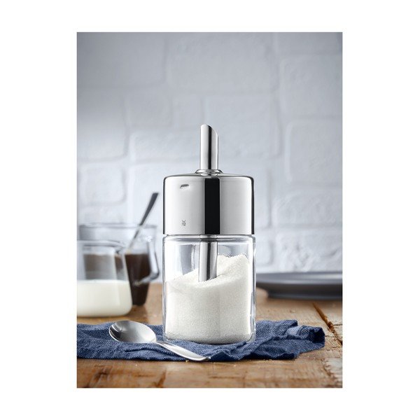 Zuccheriera Cromargan® in acciaio inox, altezza 15 cm Barista - WMF-image-1