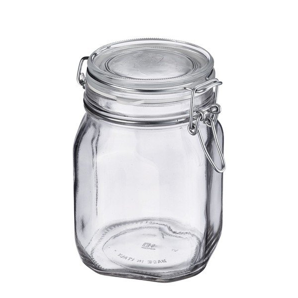 Vetro con chiusura a morsetto , 2000 ml - Westmark