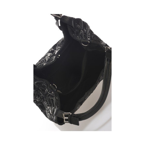 Borsa in pelle nera Eriberti - Massimo Castelli-image-3
