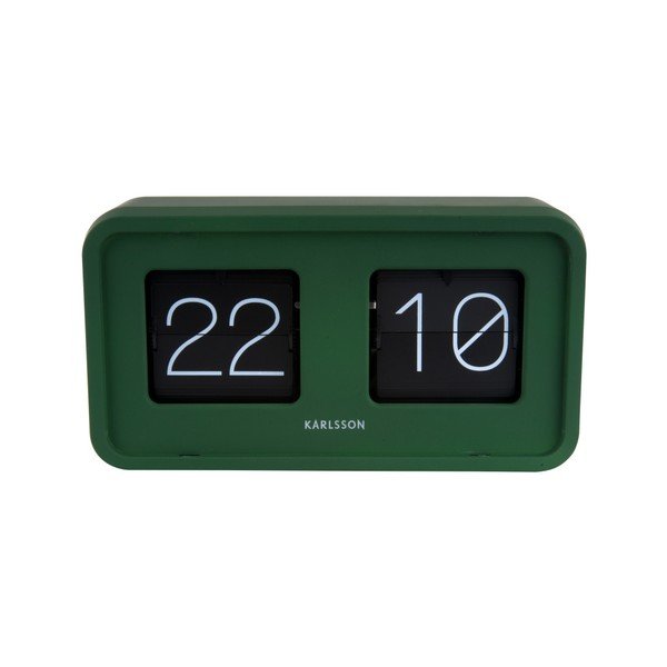 Orologio da tavolo verde in grassetto - Karlsson