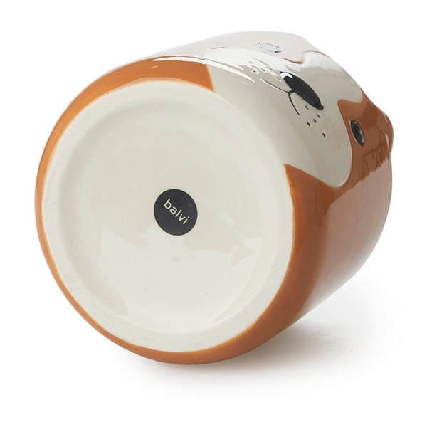 Vaso in ceramica ø 13,5 cm Woof - Balvi-image-4