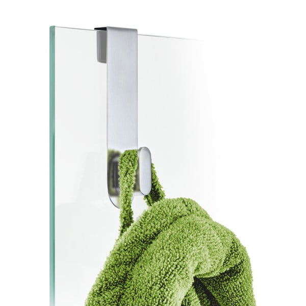 Gancio da appendere color argento opaco in acciaio inox Nexio – Blomus-image-2