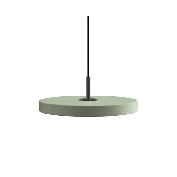 Lampada a sospensione LED verde chiaro con paralume in metallo ø 31 cm Asteria Mini - UMAGE