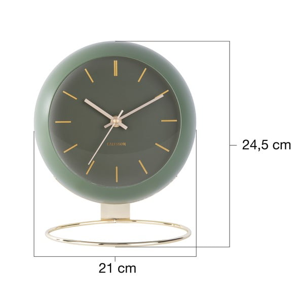 Orologio da tavolo ø 21 cm Globe - Karlsson-image-4