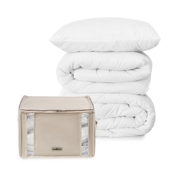 Organizer per vestiti sottovuoto in tessuto 42x40x25 cm Life – Compactor-image-4