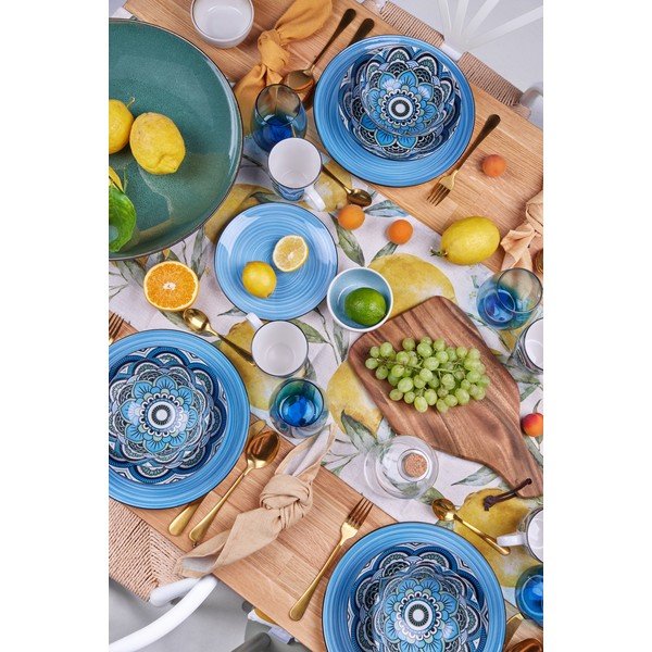 Set di piatti in porcellana da 20 pezzi Orient - Bonami Essentials-image-2