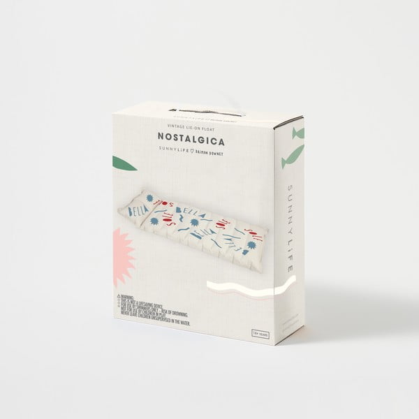 Materasso gonfiabile , 193 x 70 cm Nostalgica - Sunnylife-image-4