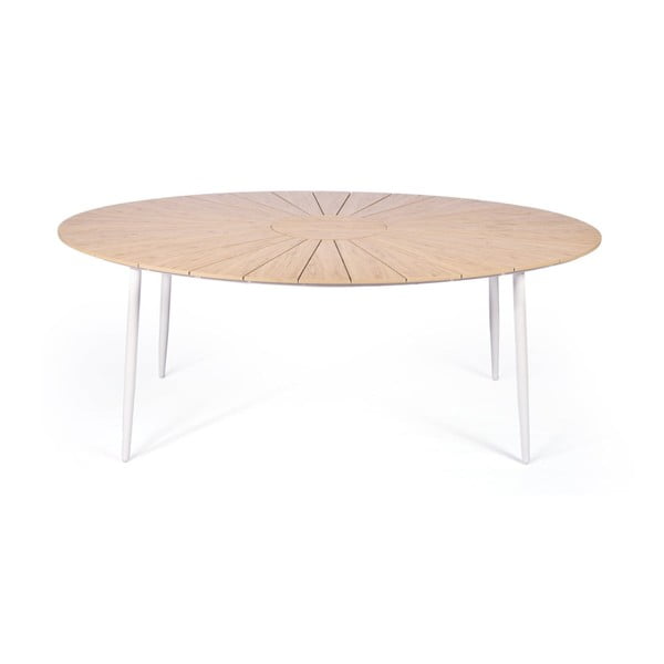 Tavolo da giardino con piano in legno d'arte, 190 x 115 cm Marienlist - Bonami Selection-image-2