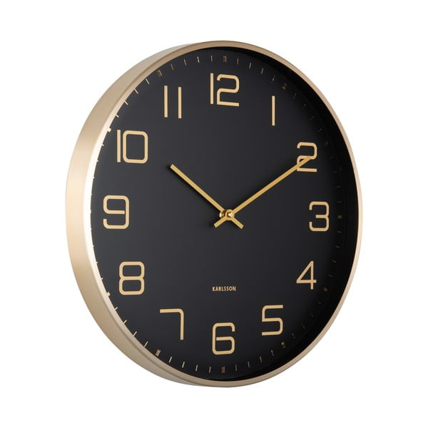 Orologio da parete ø 40 cm Elegance Glow - Karlsson-image-1