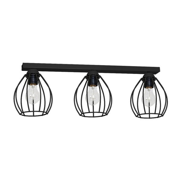 Apparecchio da soffitto nero Tres Don - Homemania