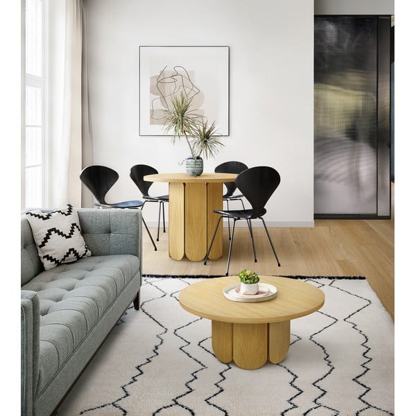 Tavolo da pranzo rotondo ø 98 cm – Woodman-image-2