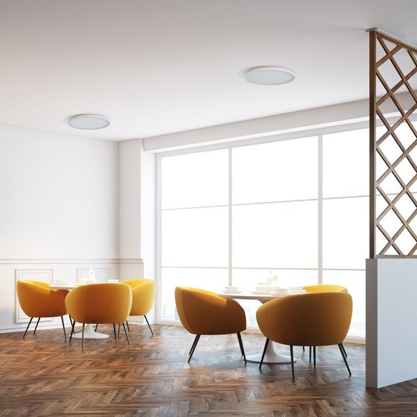 Apparecchio da soffitto bianco , ø 58,5 cm Alba - SULION-image-1