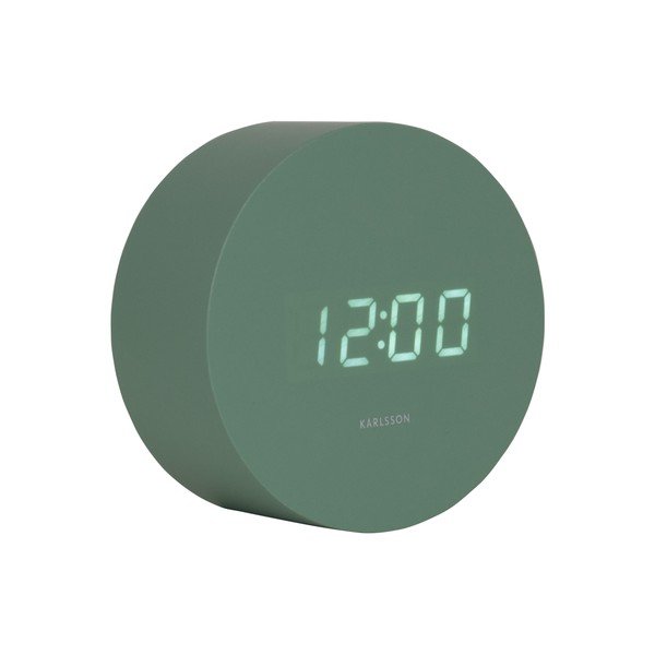Sveglia digitale ø 9 cm Spry Round - Karlsson-image-4