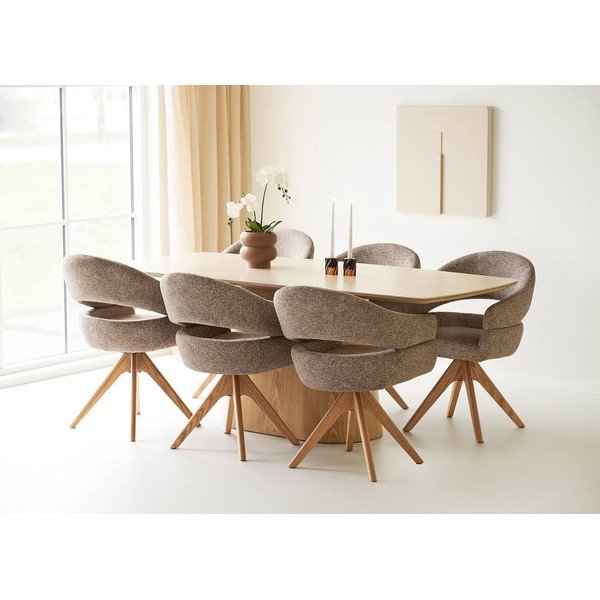 Tavolo da pranzo con piano in ceramica 90x200 cm Noli – House Nordic-image-1