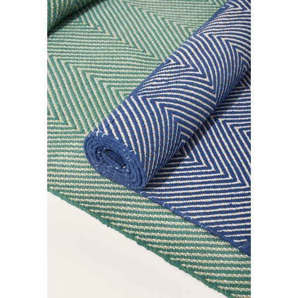 Tappeto verde 120x180 cm Mellow - Hübsch-image-3