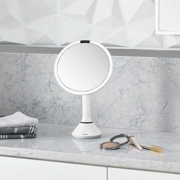Specchio per make-up con illuminazione/con ingrandimento (5x) ø 20 cm Sensor – simplehuman-image-1