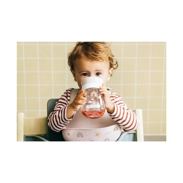Tazza per bambini rosa chiaro in plastica 300 ml Fairy Garden – Mepal-image-4