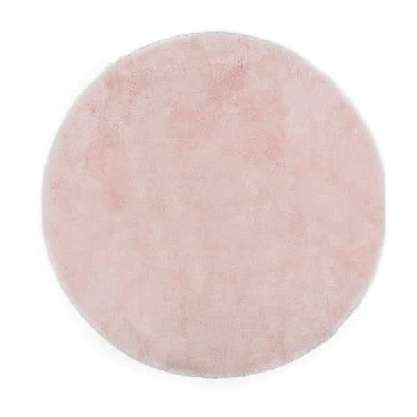 Tappeto da bagno rosa Confetti Miami, ⌀ 100 cm - Foutastic