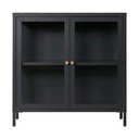 Vetrina in metallo nero 80x80 cm Dalby - House Nordic