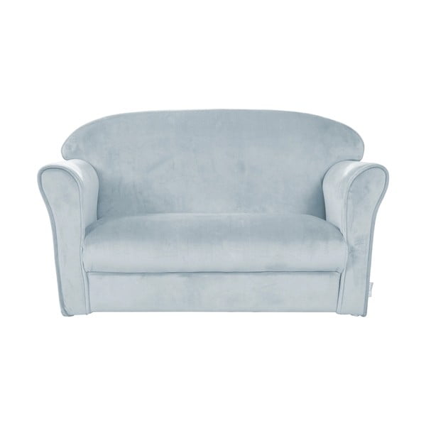 Divano per bambini in velluto azzurro 78 cm Lil Sofa - Roba