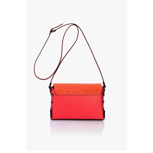 Borsa in pelle arancione Gigi - Giulia Massari-image-1