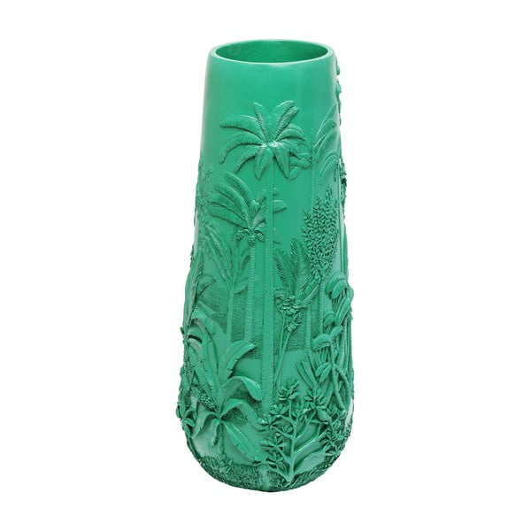 Vaso verde turchese Jungle Turquoise, altezza 83 cm - Kare Design